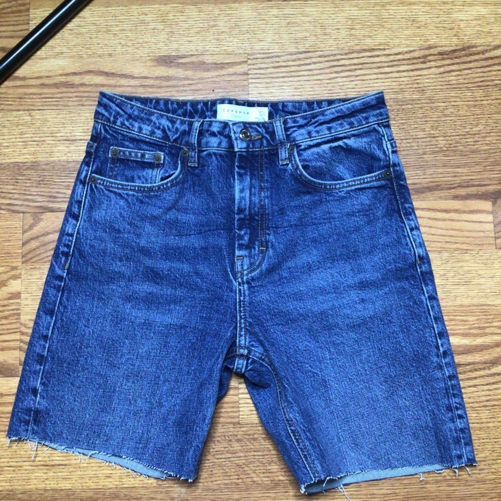 Topshop straight Bermuda shorts